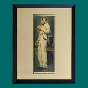 Norman Rockwell, Lincoln for the Defense, Signed Artist's Proof