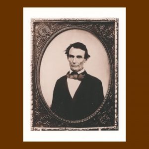 Abraham Lincoln Modern Albumen-toned photo O-10