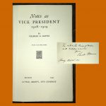 Dawes Notes as Vice President