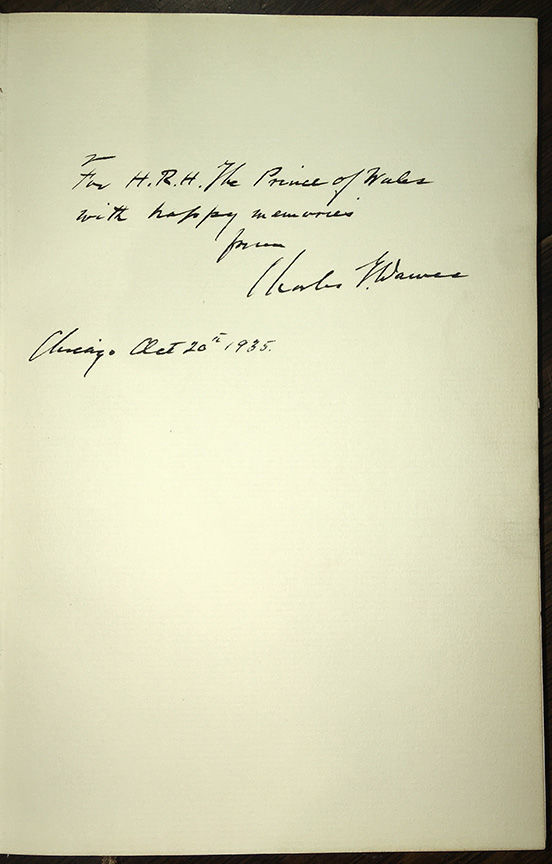 Dawes Notes as Vice President