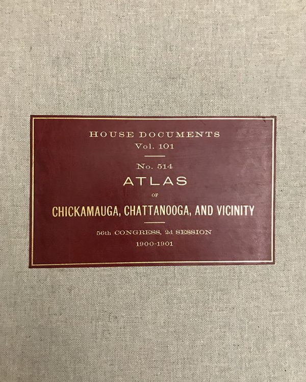 Atlas of Chickamauga Label