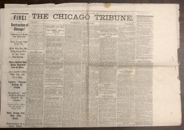 Chicago Tribune Chicago Fire Edition