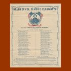 Elmer Ellsworth Memorial Songsheet
