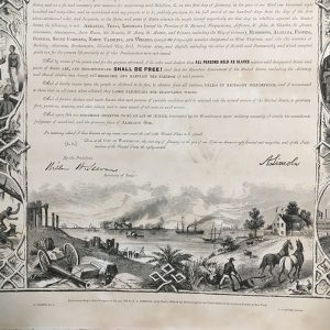 Proclamation of Emancipation Print