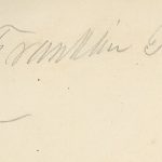 Franklin Pierce Signed Book