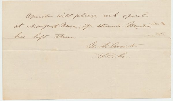 Grant Autograph Note Signed