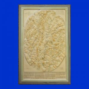 Gettysburg Topical Relief Map