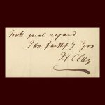 Henry Clay Signature