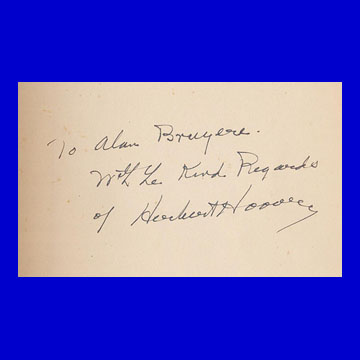 Herbert & Lou Hoover White House Cards, Signed