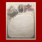 Jefferson Davis Last Letter Memorial Print