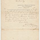 Judah Benjamin Manuscript Document Signed