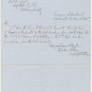 Robert E. Lee Letter