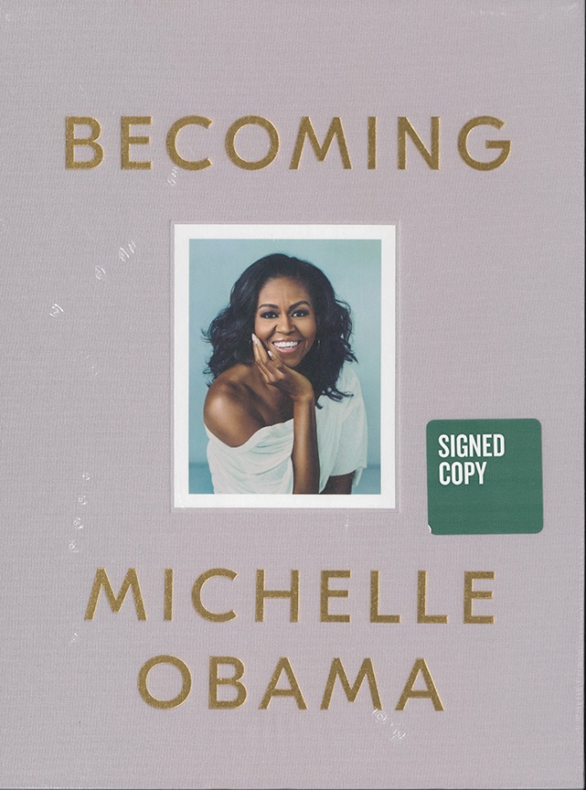 Michelle Obama Becoming Deluxe Ed Signed Abraham Lincoln Book
