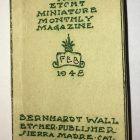 Bernhard Wall Miniature Monthly