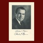 Richard Nixon Autograph Signature
