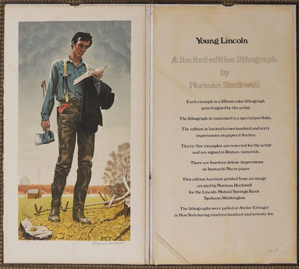 Norman Rockwell Young Lincoln