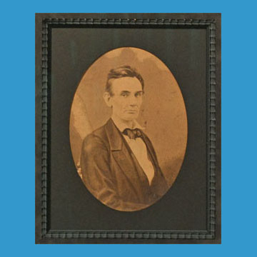 Abraham Lincoln Salt Print