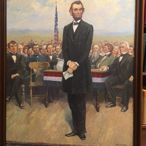 Paul Strayer Lincoln at Gettysburg