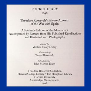 Theodore Roosevelt Pocket Diary