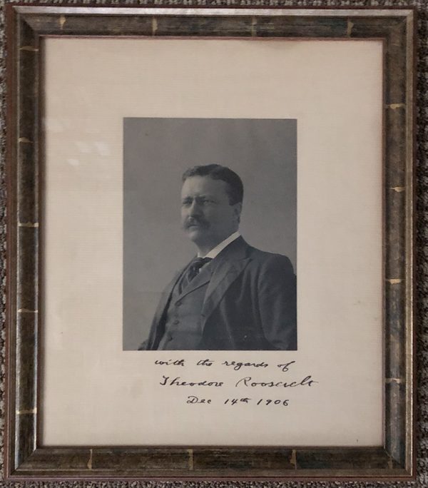 Theodore Roosevelt Photograph Signed
