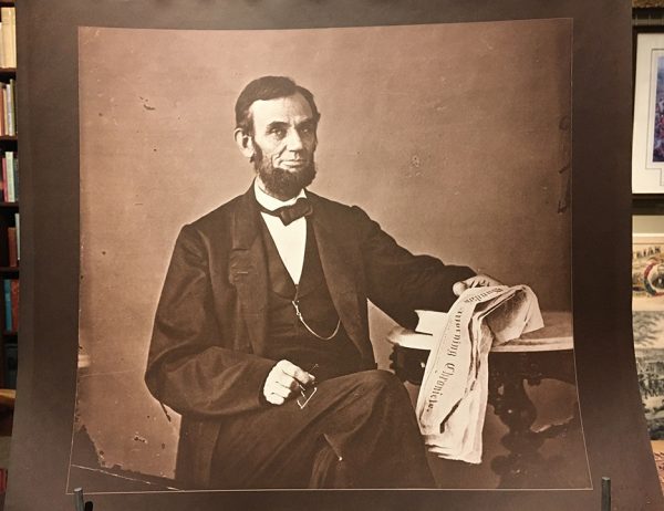Abraham Lincoln Salt Print