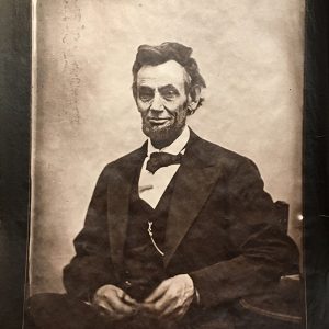 Abraham Lincoln Contemporary Albumen Photo O116