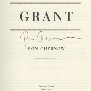 Ron Chernow Grant Signed