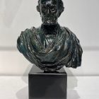 Abraham Lincoln Bronze Bust Unknown Artist