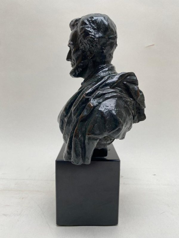 Abraham Lincoln Bronze Bust Unknown Artist