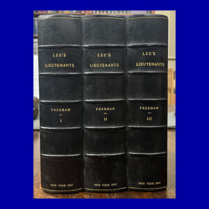 Douglas Southall Freeman, Lee's Lieutenants, Signed, Foreman Lebold's Set