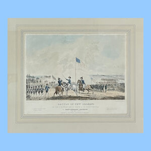 (War of 1812) Battle of New Orleans and the Defeat of the British..., Print