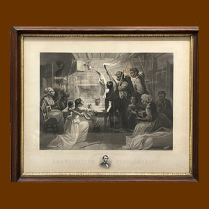 (Print) J. W. Watts, Reading of the Emancipation Proclamation