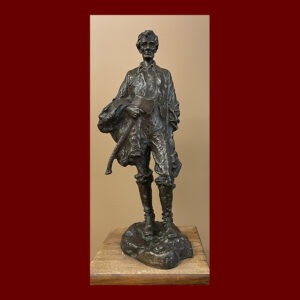 Blendon Reed Campbell, Abraham Lincoln, Full Bronze Statuette