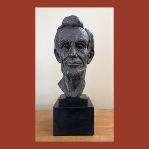 Leo Cherne, Bust of Abraham Lincoln, Alva Reproduction