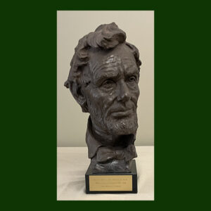John McClarey, Abraham Lincoln Bust, Plaster