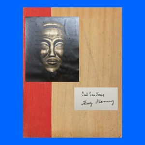 Carl Sandburg, Bronze Wood, Ltd. Ed.,  Signed