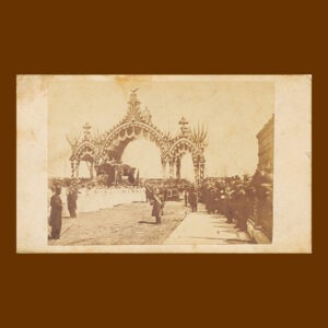 Abraham Lincoln, Chicago Funeral Carte