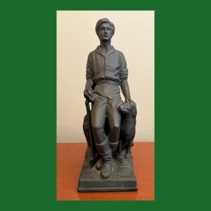 (Lincoln Statuette) George Yostel, Lincoln Statuette with Dog