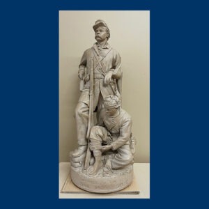 John Rogers, Rogers Group, Wounded to the Rear, or One More Shot, Sculpture