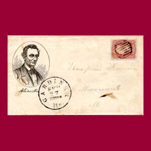 Abraham Lincoln 1860 Campaign Envelope