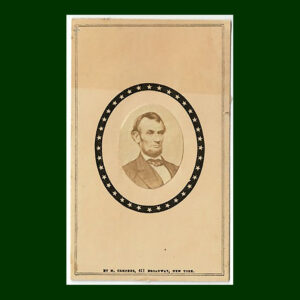 Abraham Lincoln, Carte de Visite, O-92