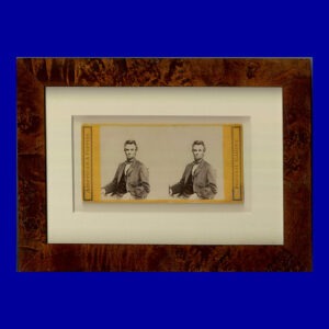 Abraham Lincoln, Stereograph of O-84, Edward Anthony Backmark