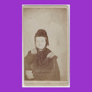 Mary Lincoln Albumen Carte de Visite