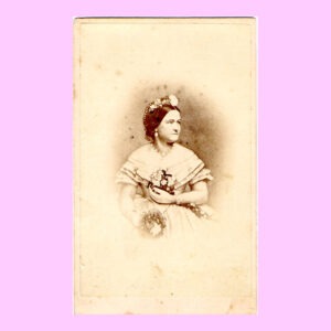 Mary Lincoln Albumen Carte de Visite