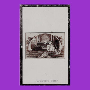 (Thomas Nast) Columbia's Grief, Carte de Visite