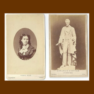 Vinnie Ream, Two Cartes de Visitie