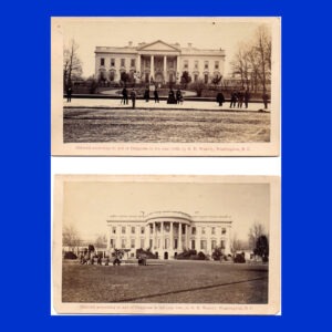 The Executive Mansion, Two Cartes de Visite