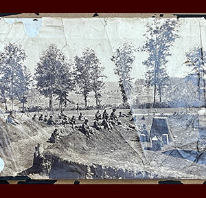 George Barnard, Albumen Photograph, View from Confederate Lines, Southeast of Atlanta