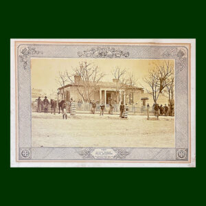 Gen. George Thomas Headquarters at Chattanooga, Albumen Photograph