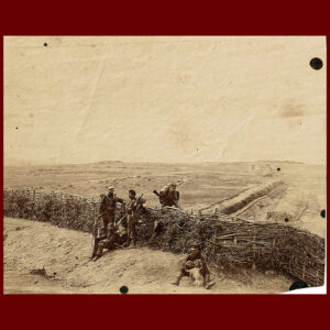 George Barnard & James Gibson, Fortifications on Heights of Centerville, VA, Albumen Photograph